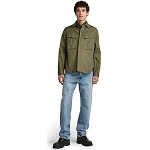 G-STAR RAW Mysterious Shirt, Green (shadow olive 9706-B230), M