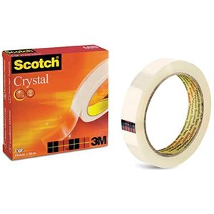 Scotch C6001933 plakband Crystal (transparant, 19 mm x 33 m)