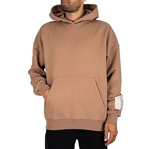 Dr. Denim Heren ALEC Hoodie Hooded Sweatshirt, Nougat, XL