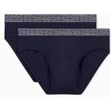 Emporio Armani - All Over Logo - Slips - 2 Eenheden