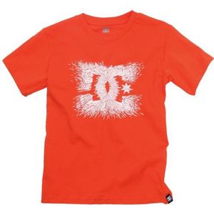 DC Schoenen Jongens T-Shirt Sploshion Standaard - Rood, M