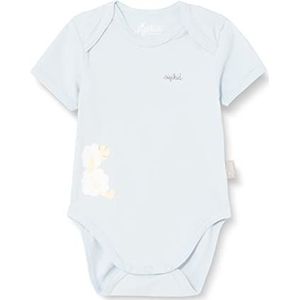 Sigikid Babyjongens, korte mouwen, van biologisch katoen, voor pasgeborenen, meisjes en jongens, in de maten 50 tot 68, ondergoed, body voor baby's, blauw, maat 62, blauw, 62 cm