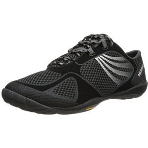 Merrell BARE ACCESS TRAIL outdoor fitnessschoenen voor heren, meerkleurig zwart zilver, 37.5 EU Breed