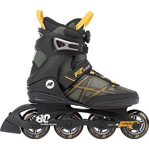 K2 Skate F.I.T. 80 BOA inline skates heren - grijs - mosterd - 30G0315, EU: 46 (UK: 11 / US: 12)