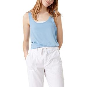 Q/S designed by T-shirt voor dames, blauw, XS