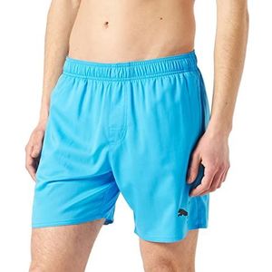 PUMA Heren Mid Shorts Boardshorts, blauw, S