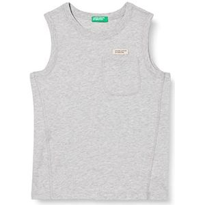 United Colors of Benetton 3I1XGH008 Tank-Top, Melange Light Grey 501, 62 kinderen