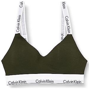 Calvin Klein Bralette voor dames, Groen, XS