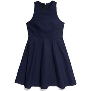 G-STAR RAW - Core Fit And Flare - Vrijetijdsjurk - Blauw - Katoen