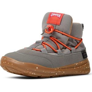 Camper - Ergo K900324 - Enkellaarzen - Grijs - Bovenmateriaal: Gerecycled Polyester