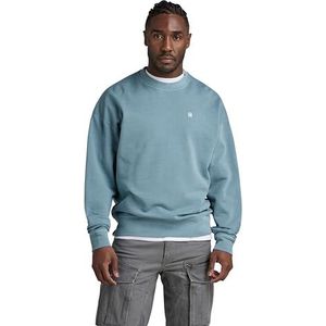 G-STAR RAW Heren Overdyed Loose Sweater, Groen (Renaissance Foliage Green gd D249-G004), M, Groen (Renaissance Foliage Green Gd D249-g004), M