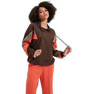 Trendyol Sweatshirt - Paars - Oversize, BRON, XL