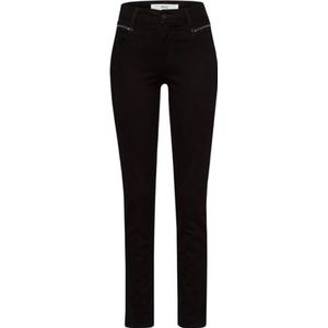 BRAX Dames Style Shakira Winter Dream broek, zwart, 34W / 32L