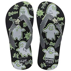 Dupe 4141536 0006 Flip Flops Maan, Zwart, 27-28, Unisex-Volwassen