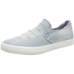 Spot on Dames F80233 Low-Top Sneakers, Blauw (Lichtblauw), 3 UK
