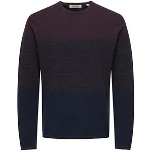 ONLY & SONS Onsfelix Reg 12 Crew Knit Noos, Port Royale, XS