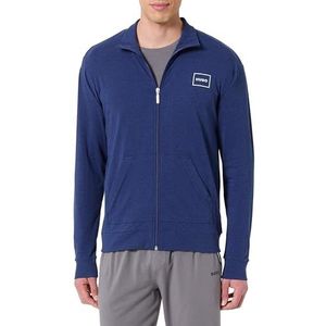 HUGO Loungewear_Jacket voor heren, Donkerblauw, M