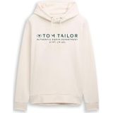 TOM TAILOR Sweatshirt voor heren, 10348 - Gardenia White, XXL