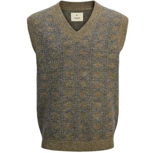 JACK & JONES Jprblukyle Knit Vest, moonstruck, XS