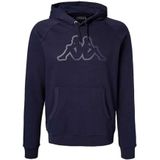 Kappa - Zaiver - Sweatshirt - Zwart - Volledig katoen 80%, polyester 20%