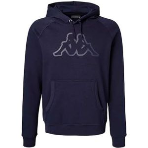 Kappa - Zaiver - Sweatshirt - Zwart - Volledig katoen 80%, polyester 20%