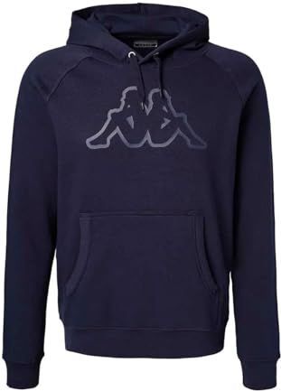 Kappa - Zaiver - Sweatshirt - Zwart - Volledig katoen 80%, polyester 20%
