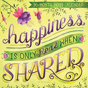 Watercolor Quotes 2019 Calendar