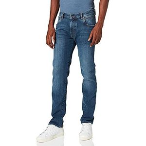Bugatti 3038D-76683 Loose Fit Jeans, voor heren, per pak, blauw