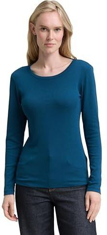 Tom Tailor - Regular Fit - Shirt - Katoenmix - Lange Mouwen