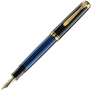 Pelikan 986745 Souverän vulpen M800 zwart-blauw B