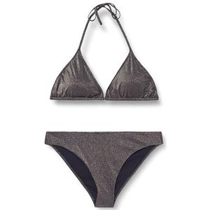 Bikini set Lurex pailletten, Kaki, 36