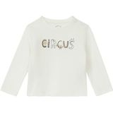 T-shirt - Zacht Katoenen Tricot - Met Speelse Print - Lange Mouwen