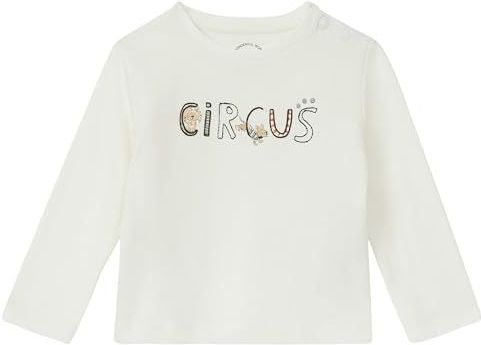 T-shirt - Zacht Katoenen Tricot - Met Speelse Print - Lange Mouwen