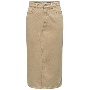 ONLLOLA-Cilla HW Long Slit Rok PNT, Tannin, M