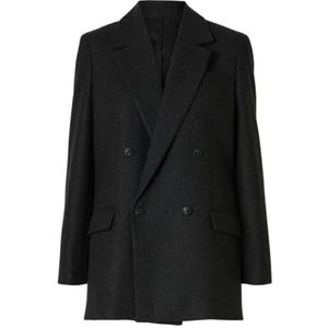 Selected - Elin - Blazer - Lang - Relaxte Pasvorm - Polyester Voering