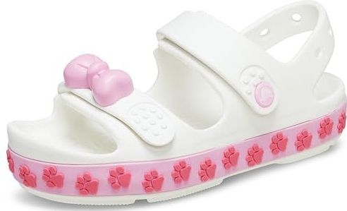 Crocs - Crocband Cruiser Sandalen - Wit/Roze Tweed - Uniseks