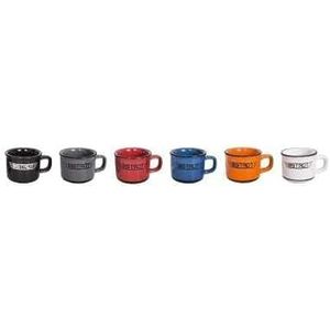 Antic Line Set met 6 espressokopjes, 6 kleuren bistro