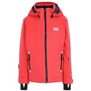 Lego Wear Lwjodie-Lego Tec Ski Action Jacket voor meisjes, 320 koraalrood., 116 cm
