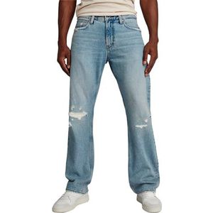 G-STAR RAW Lenney Bootcut Jeans voor heren, Blauw (Zon vervaagde gescheurde mistboog D24467-d436-g672), 35W / 34L