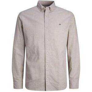 JPRBLUSUMMER Shield Shirt L/S, Fields Of Rye/Fit: slim fit, XL