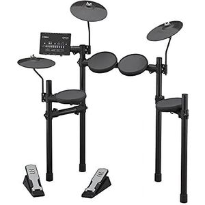 Yamaha DTX402K Elektronisch drumstel - akoestische effecten en elektronische geluiden voor een ideale stem, 10 ingebouwde trainingsfuncties, app voor iOS/Android beschikbaar, zwart