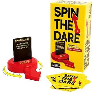 WHAT DO YOU MEME? Spin The Dare - Van de makers van Viral Drinking Game Buzzed, het zomerfeest voor volwassenen Twist on Truth Or Durf voor BBQ-spellen in de achtertuin