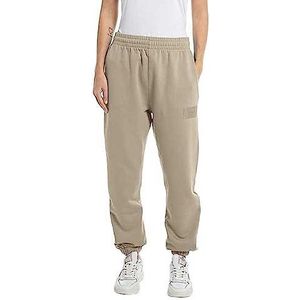 Replay Dames joggingbroek Lang Second Life Collection, Beige (Sand 822), S, 822 Zand, S