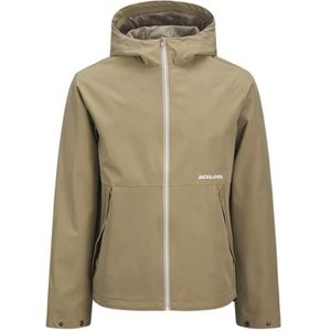 JACK & JONES Heren Jjadam Light Jacket Hood, koriander, M