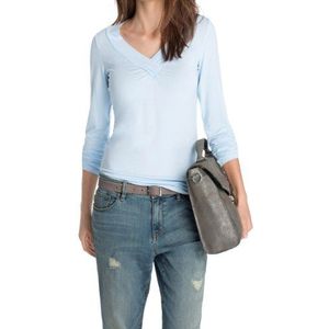 ESPRIT Collection dames shirt met lange mouwen 014EO1K014 Comfort Fit