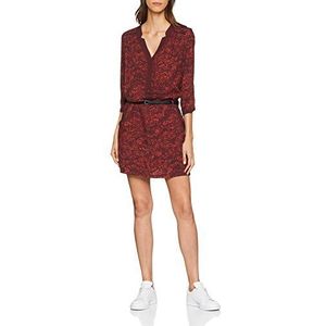 2TWO LADELLE jurk, rood (bordeaux bordeaux), (maat fabrikant: 42) dames, Rood (Burgundy Burgundy), 40