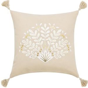 douceur d'intérieur, Afneembaar kussen (45 x 45 cm) Majestia, katoen/polyester bedrukt