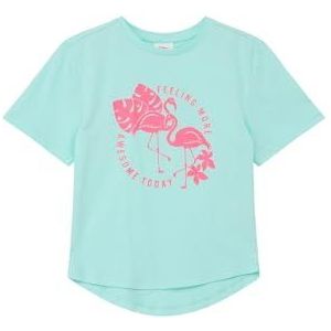 s.Oliver Junior T-shirt voor meisjes met print op de voorkant, 6006, 128/134 cm
