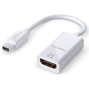 PureLink Mini DisplayPort op HDMI-adapter, 4K Ultra HD 60Hz, 18GB/s bandbreedte, vergulde stekkercontacten, 0,15m, wit