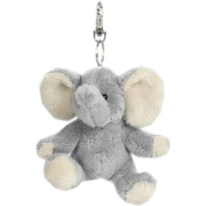 Heunec -Besito Sleutelring olifant 10 cm, grijs
